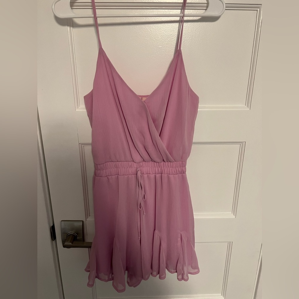 Pink/purple romper